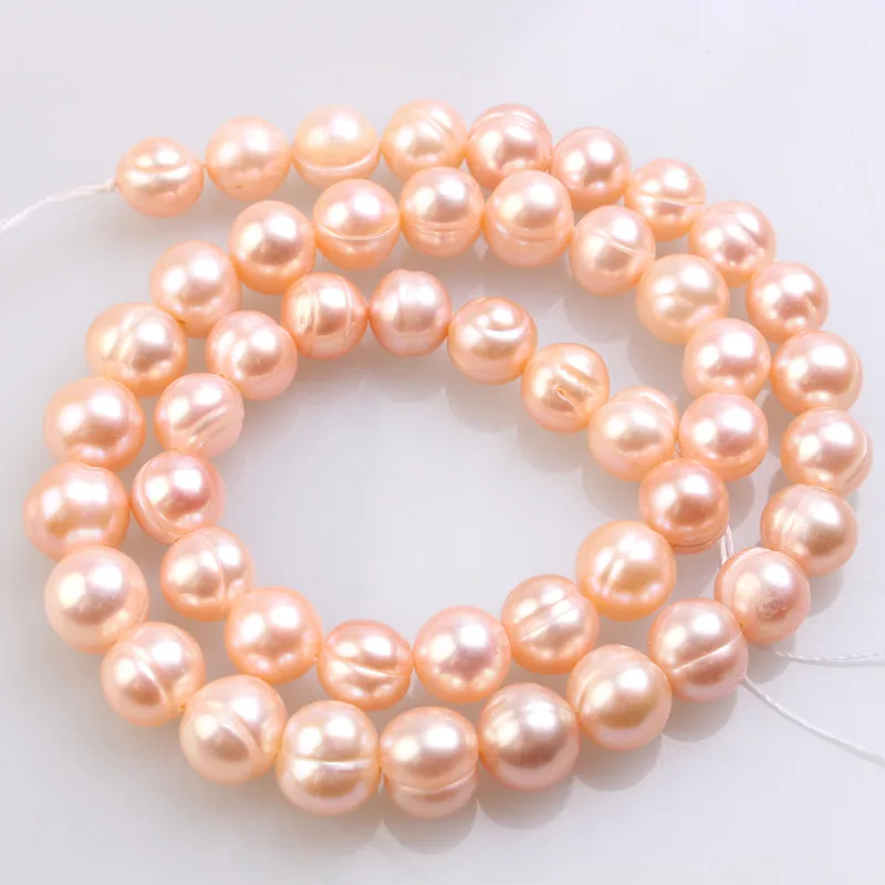 Винтовая нить рисовые бусины форма картофеля натуральный пресноводный ...