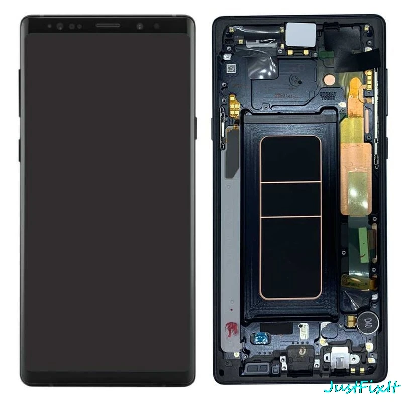Супер AMOLED для samsung Galaxy Note 9 lcd N960F N960U lcd дисплей кодирующий преобразователь сенсорного экрана в сборе