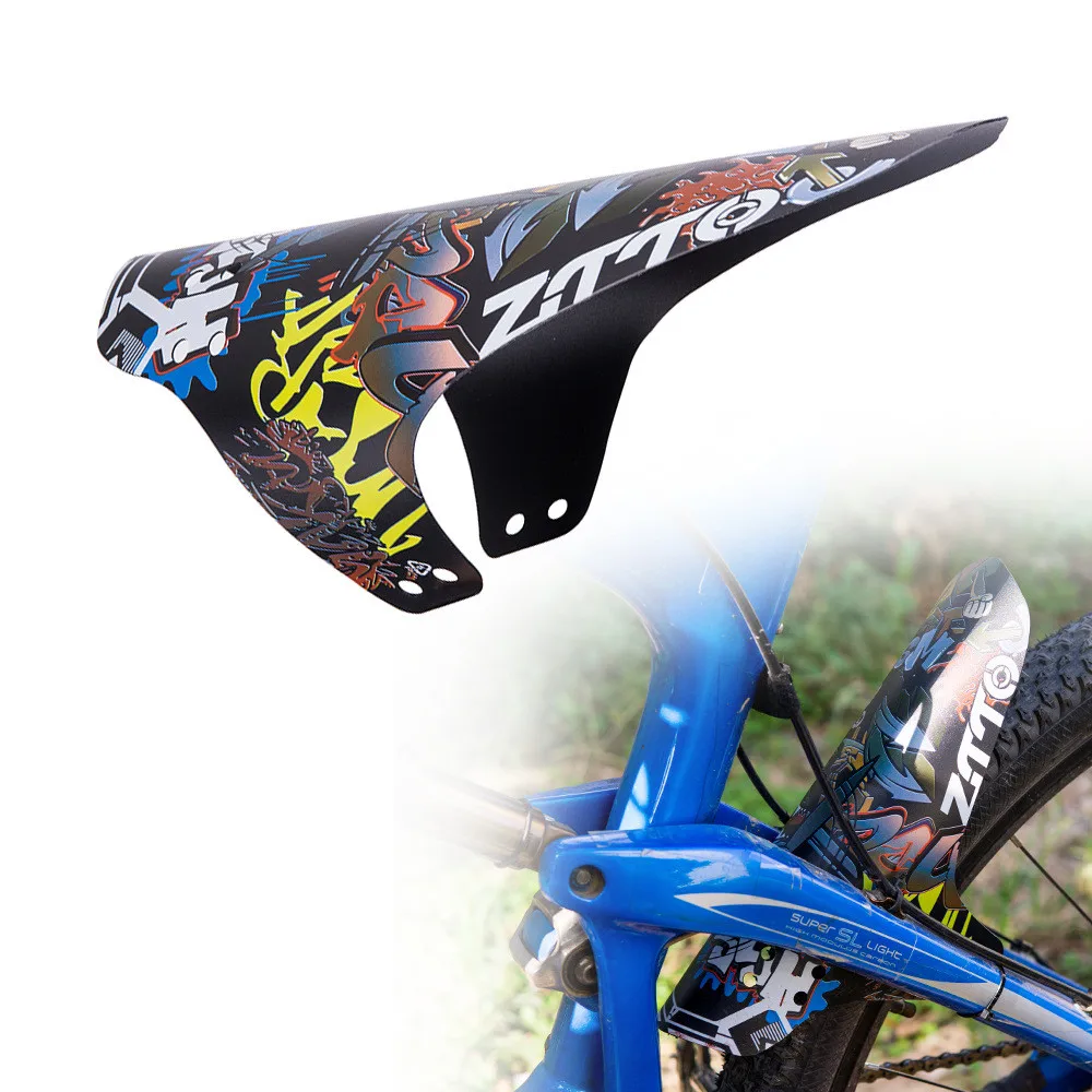 MTB Mudguard Bicycle Fender Lightest durable Front Back Short Long Mudguards for Mountain Road MTB Bike 1 Piece afbeelding