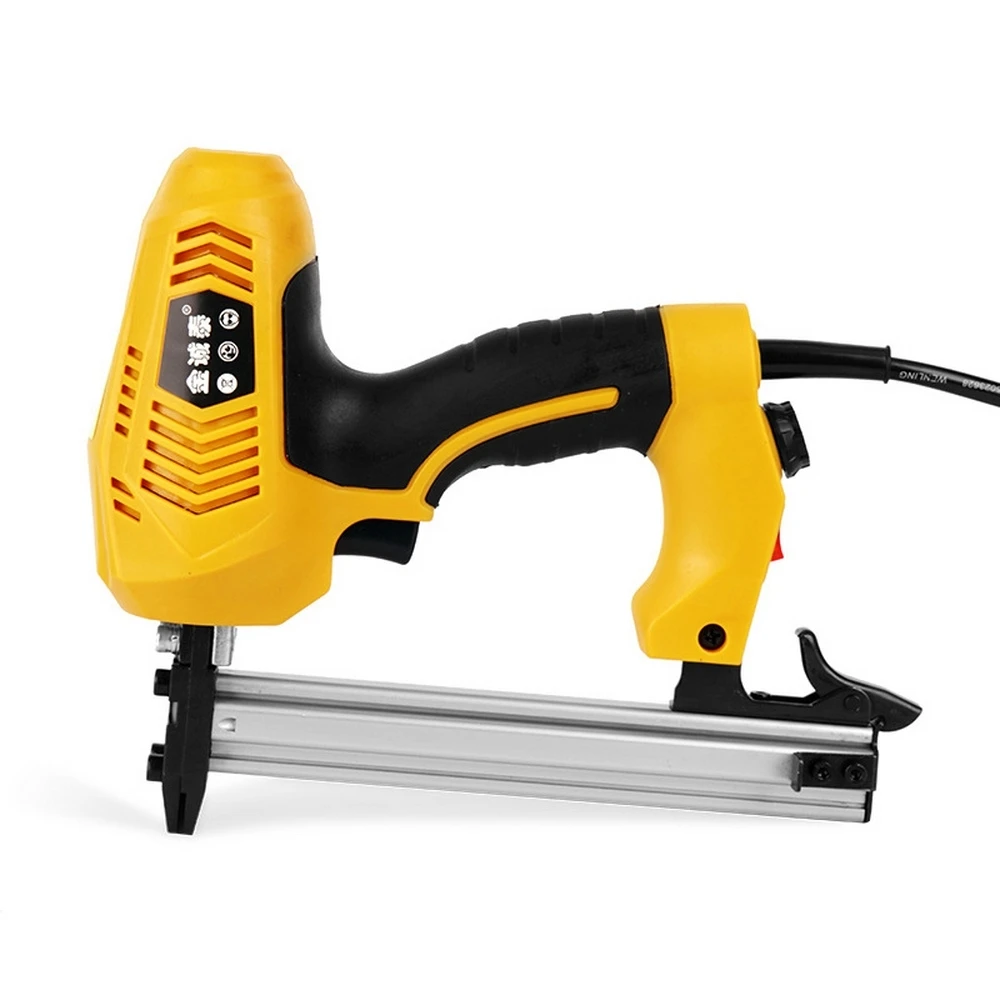 

Woodworking Dual-purpose Adjustable Electric Nail Gun Straight Nail Gun U-shaped Nail Gun Nail Dedicated Nailer 220V