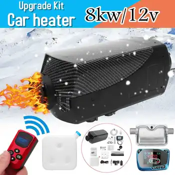 

12V 8KW Diesels Air Car Heater Silencer 15L Tank Car Truck Boat Motorhome Parking With Remote Control LCD Monitor for RV