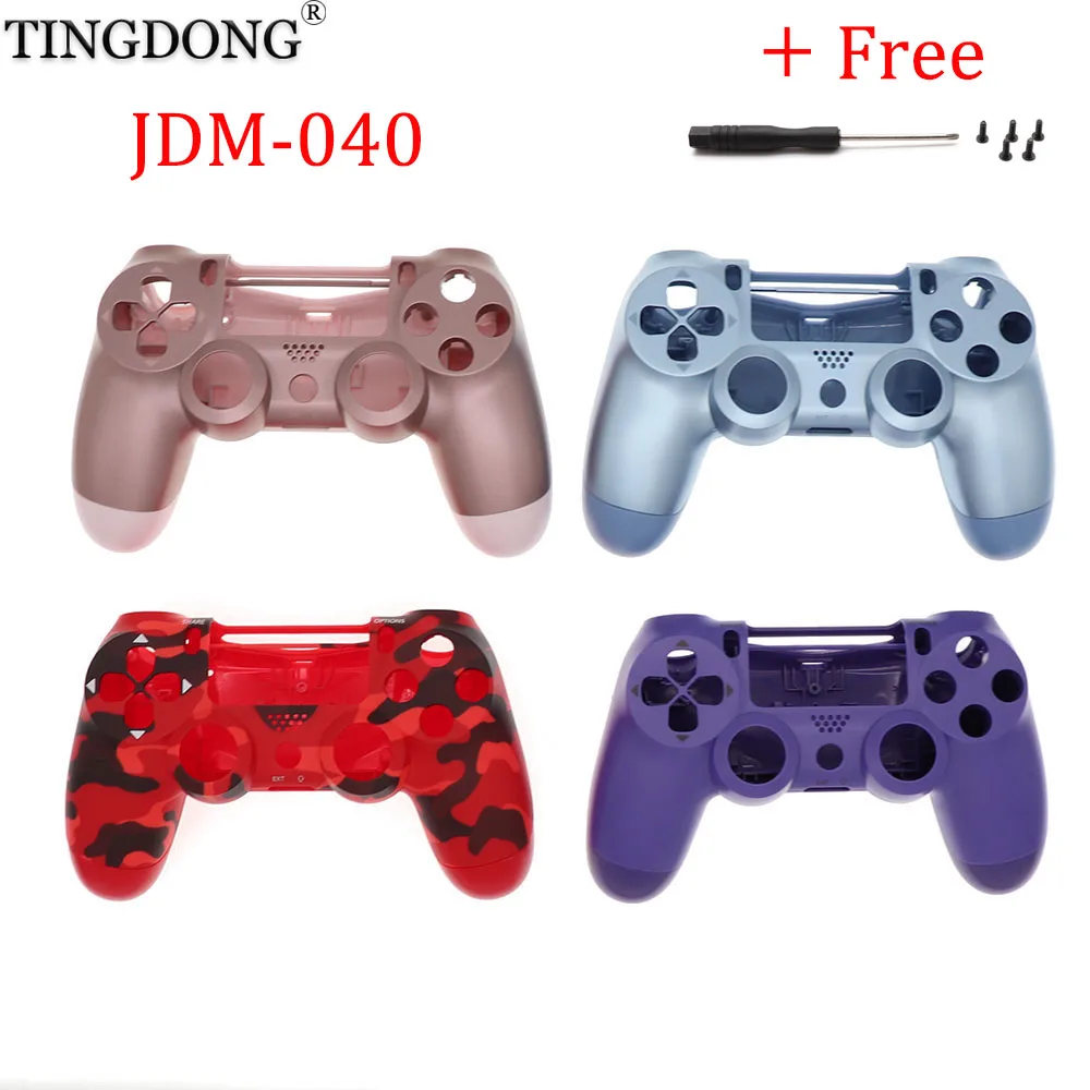 

PS4 Pro 4.0 Controller JDS040 JDM-040 V2 Front Back Hard Plastic Upper Housing Shell Case For Playstation 4 pro Gen 2 Gamepad