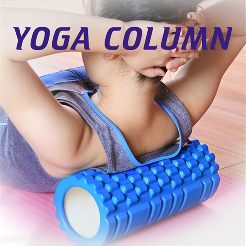

33cmX13cm Yoga Foam Roller Fitness Back Block Massage Pilates Column Massager Platen Gym Exercise Equipment Bolster Accessories
