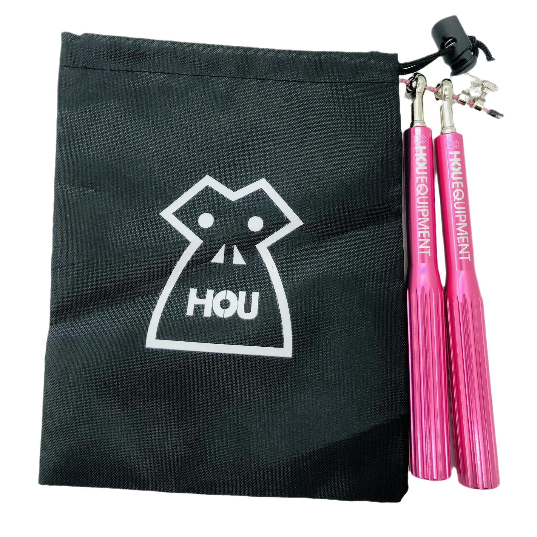 HOU Excercise Light Bearing Skipping Ropes Steel Wire Crossfit Boxing MMA Training Anti-slip Adjustable Fitness jump rope
