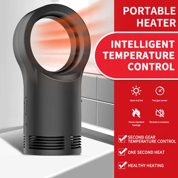 

Electric Heaters Fan Countertop Mini Home Room Handy Fast Power Saving Warmer For Winter Heating Hand Warmer 400W