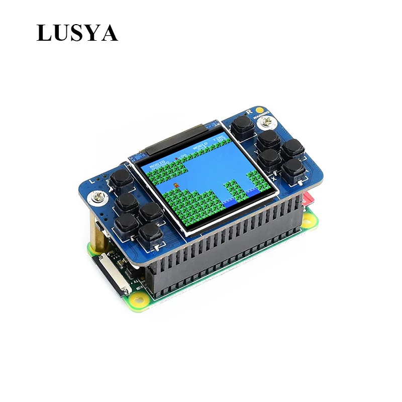 

LUSYA 1.54 inch screen Raspberry Pi ZERO W Game Pad Handheld GameHat Game machine expansion board T1064