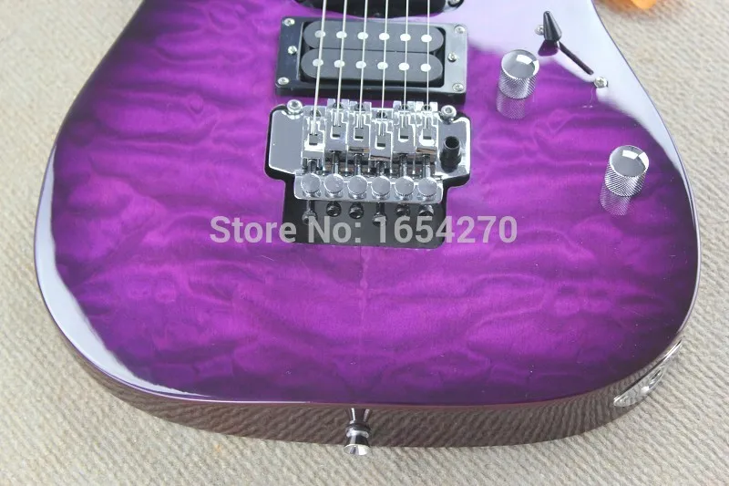 Абсолютно Новое поступление гитара kramer 5150 EVH серия ARI тремоло фиолетовая электрогитара 150717