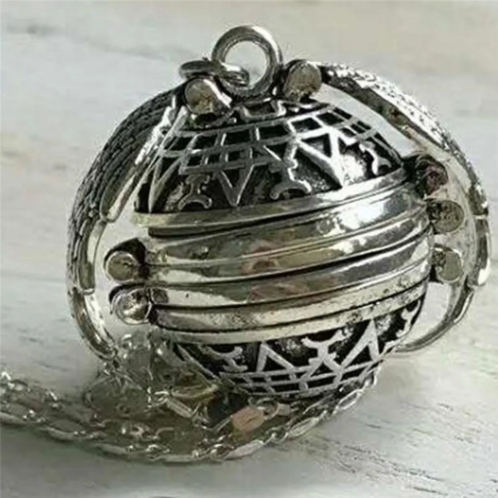 Открывающийся кулон Многослойные крылья фазовая коробка медальон фото коробка диффузор эфирного масла модный орнамент