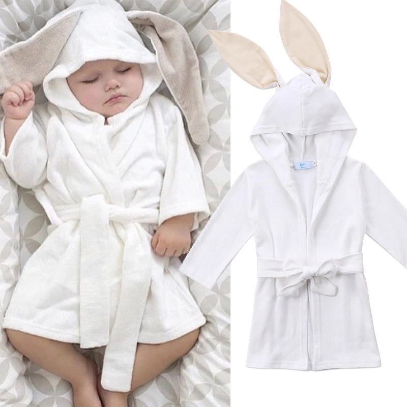 baby towel gown