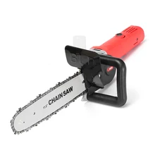 11,5 дюймов кронштейн для цепной пилы изменен 100 125 150 Угловая шлифовальная машина в цепную пилу деревообрабатывающий инструмент Аксессуары для электроинструмента