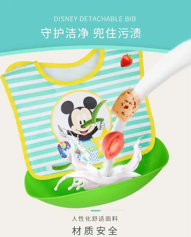 Детские слюнявчики disney, Слюнявчики, водонепроницаемые Слюнявчики для малышей, детские слюнявчики, тканевые Слюнявчики для мальчиков и девочек, регулируемые Мультяшные вещи для детей 0-3 лет