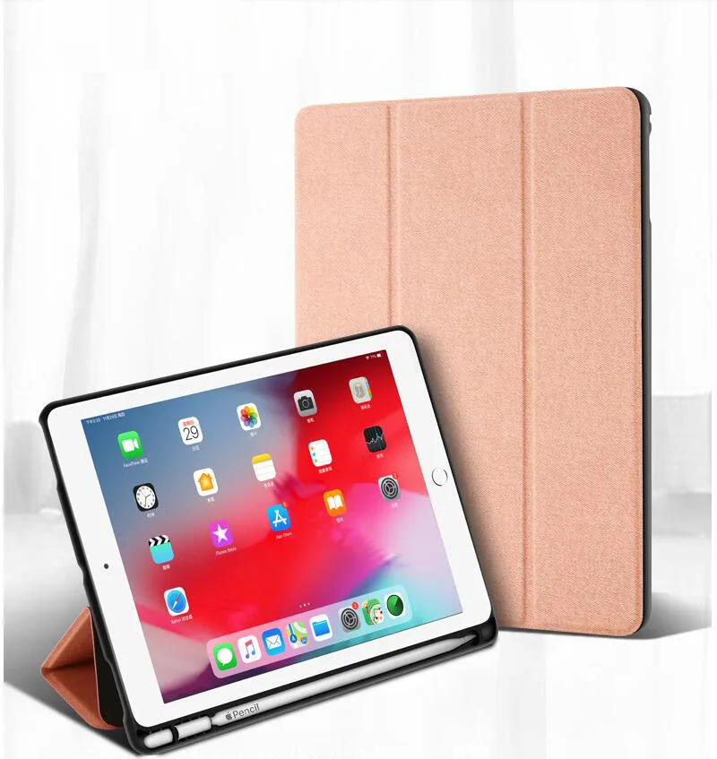 Чехол SUREHIN для Apple iPad 10,2, чехол с карандашом, мягкий силиконовый умный защитный чехол для iPad air Pro 10,5 чехол