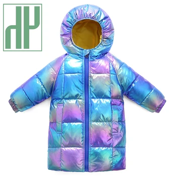 

HH Children Winter Jacket For Girls Fashion Cotton Down Coat Boys Hoodie Waterproof Clothes Kids Outwear Autumn Clothing Parkas
