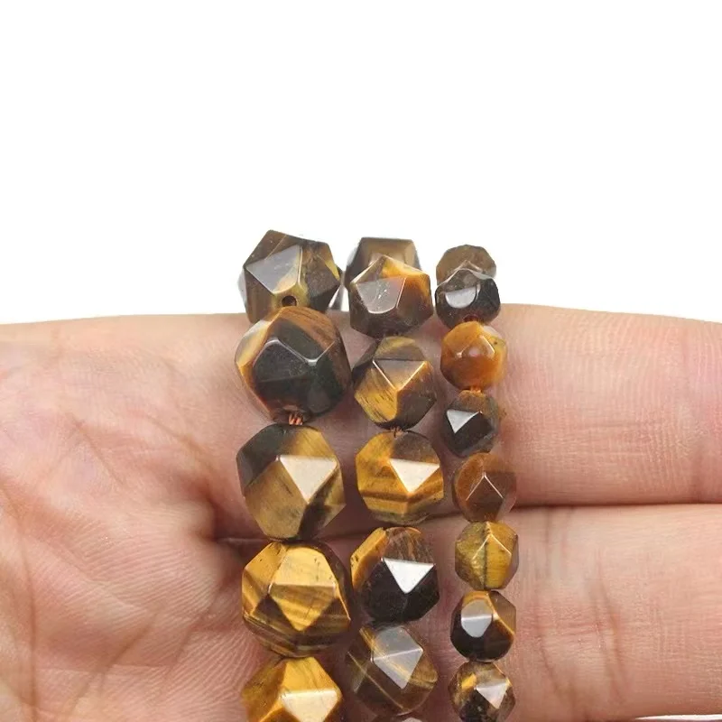 Рисунок 5 - Натуральные граненые тигровый глаз