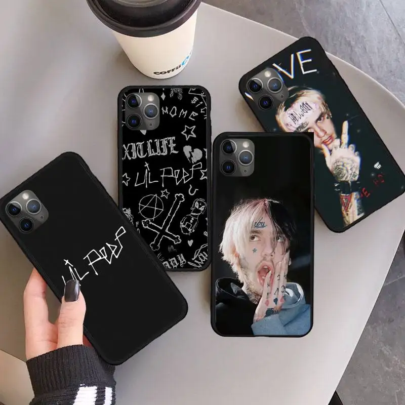 Мягкий чехол Lil Peep Bo для iPhone 11 12 pro XS MAX 8 7 6 6S Plus X 5S SE 2020 XR mini | Мобильные телефоны и