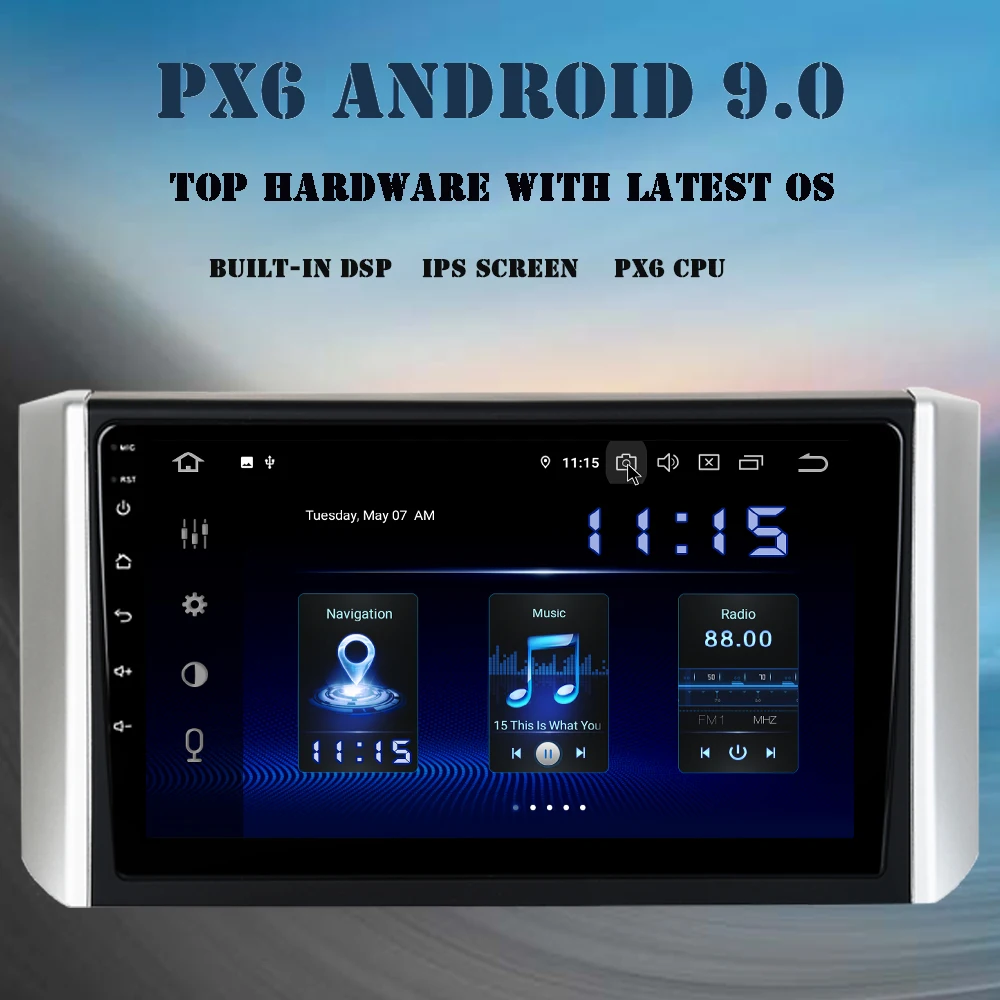 Автомобильный 1 din Android 9,0 мультимедийный плеер для Mitsubishi Xpander gps навигация " ips Радио стерео DSP bluetooth HDMI