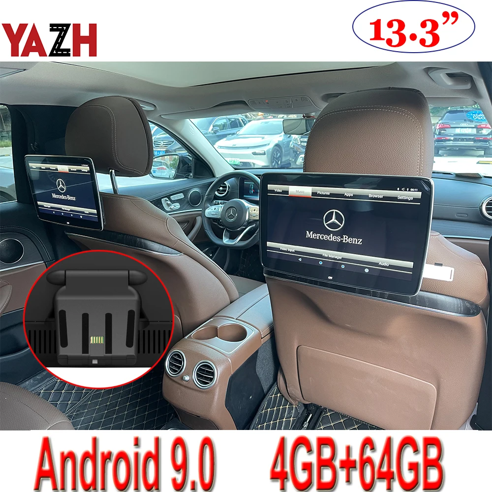 Монитор на подголовник автомобиля 4 + 64 ГБ Wi-Fi Android 9 0 4K | Автомобили и мотоциклы