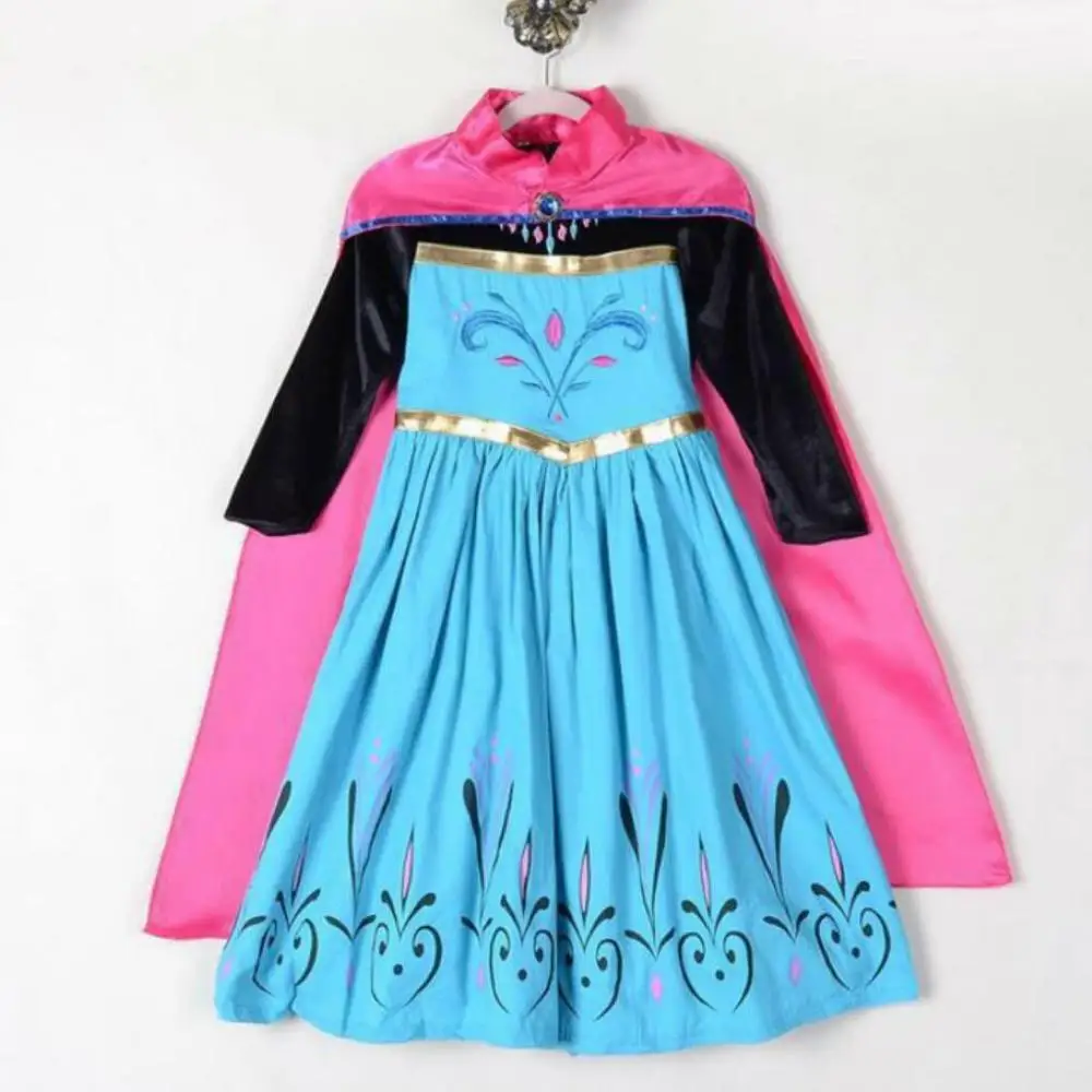 Костюм вечерние платье для девочек принцессы Платья дня рождения малышей и детей