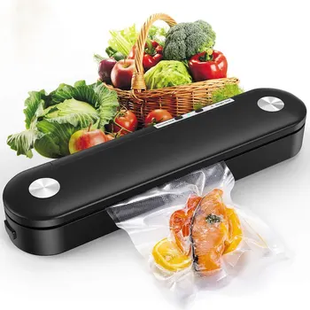 

Convenient Portable Vacuum Sealer Automatic Food Saver Machine Household Vacuum Packaging Machine LXY9