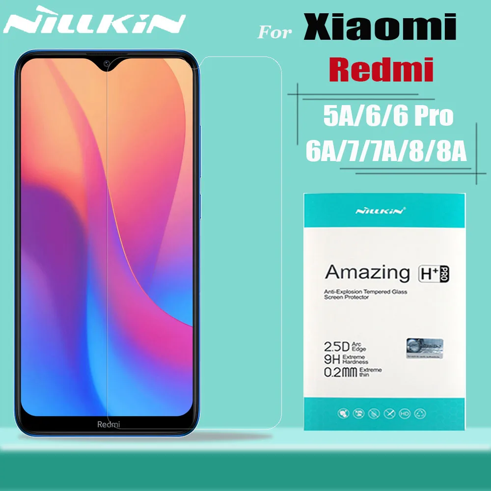Закаленное стекло Nillkin для Xiaomi Redmi 8A 8 7A 7 6A 6 Pro 5A защитное стекло 9H Защитное стекло для Redmi 8A 8 7A