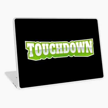 

Touchdown Sporty Football Green Laptop Sticker Notebook Skin Stickers Cover Decal Art Decal Fits 13.3" 14" 15.6" 16" Universal