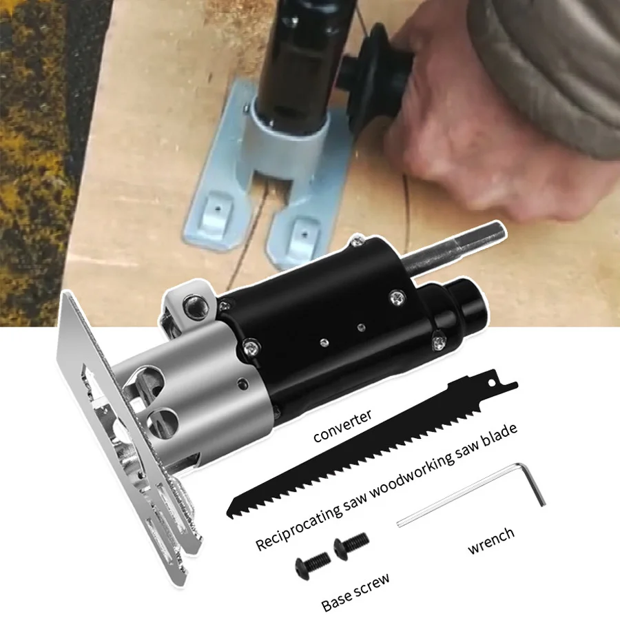 

Outdoor Woodworking Power Tools Kit For Electric Drill Reciprocating Cutter Saws