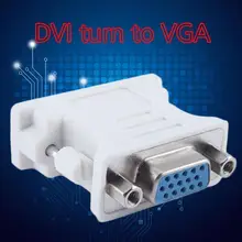 

Dvi To Vga Male To Female Adapter Connector Converter Cable Suitable For Assembling Computers Laptops Hdtvs Projector Monit Z9x4