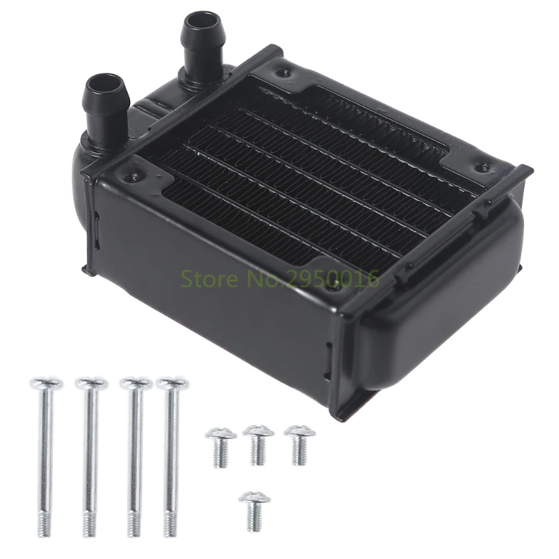 Dissipador de Calor de Alumínio do Radiador de Calor do Computador para o Sistema de Refrigeração de Água do Computador g1 Thread 60 mm 80 mm