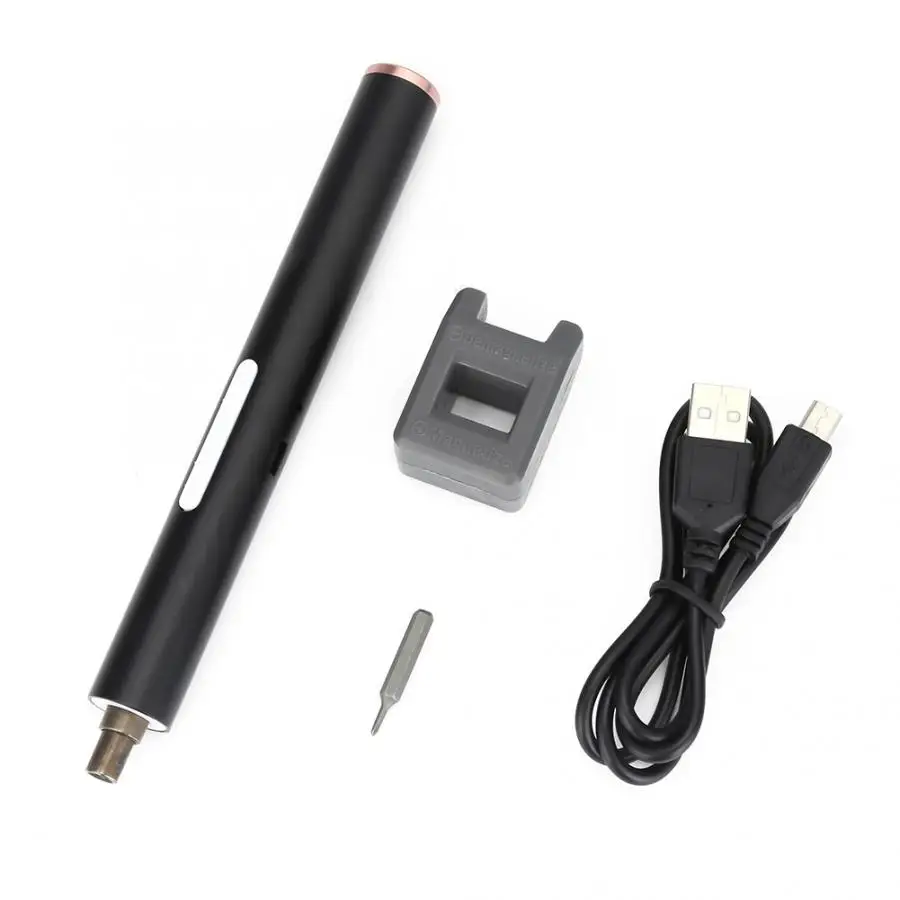 Ручная миниатюрная электрическая отвертка с зарядкой от USB Многофункциональная