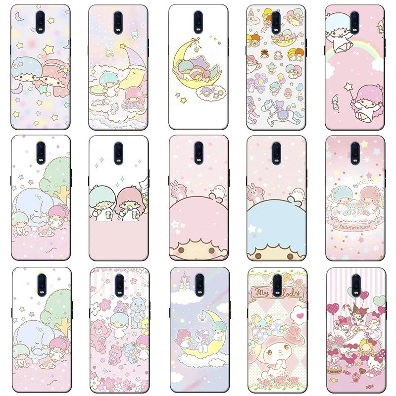 Милый мягкий силиконовый чехол для телефона My Melody little с двумя звездами oneplus one plus 7