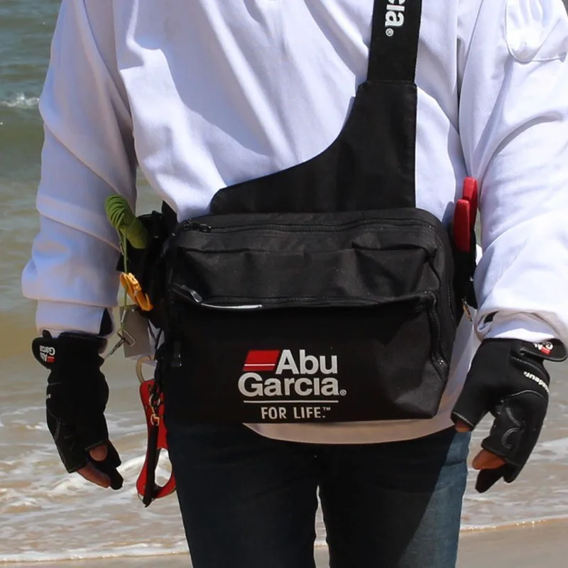 ABU Multifunctional Fishing Tackle Bags Outdoor Sports Waist Pack Lures Storage Bag Single Shoulder Crossbody |