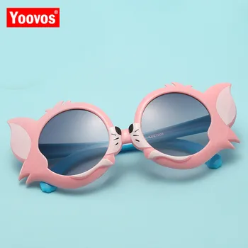 

Yoovos Cat Sunglasses Children 2020 Fashion Vintage Boy/Girl Sunglasses Cute Plastic Glasses for Child Oculos De Sol Feminino
