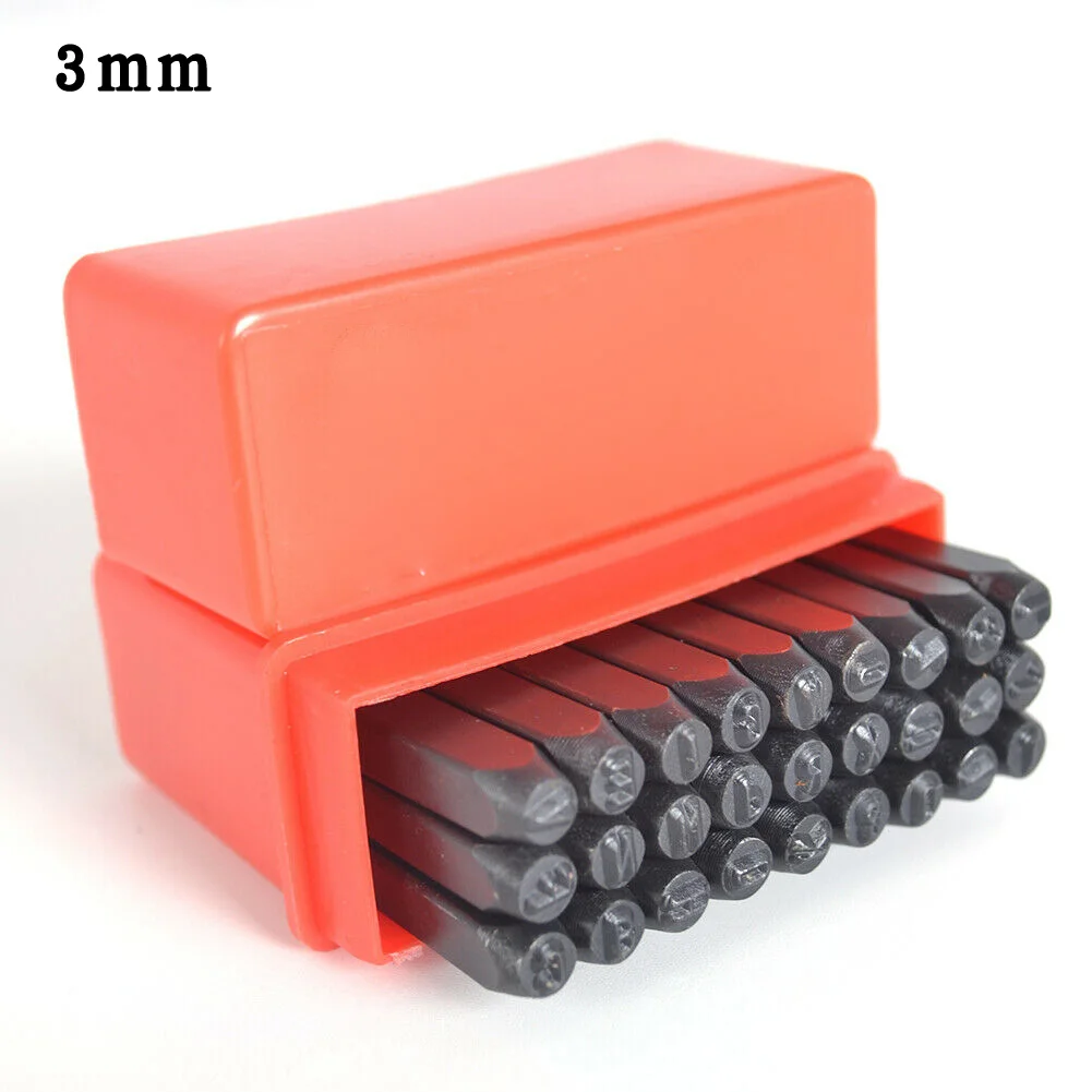 

Letter Punch Stamps Alphabet Stamp Set Steel Metal Leather A-Z And & 2 - 6mm Letter Punch Stamps (27pcs) Top Sellingg