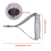 Fitness Heavy Duty Metal Gym Handles Cable Machine Attachment Resistance Band Pull Down Aluminum Alloy Grip Workout Accessories 2