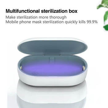

UV Sterilizezation Cabinet Goggles Towel Mobile Phone Mask Disinfector Household Sterilizer Ultraviolet Light Disinfection Box