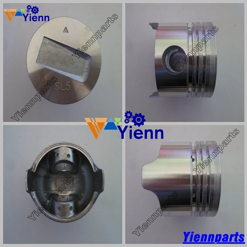 Для Mitsubishi S4L S4L2 поршень 31A17-09100 со штифтом и зажимами для peljobs EB350 EB406 мини