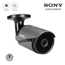 4 шт. в партии 8mp 4 K/5mp/4mp/2mp 36 шт. Инфракрасные светодиоды черный серый водонепроницаемый аудио IP66 AHD CCTV камера видеонаблюдения