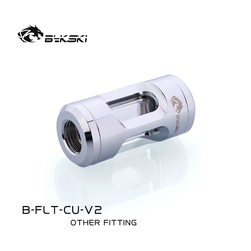 Bykski B FLT CU V2 полностью медные защитные фильтры акриловый корпус G1/4 Двойная