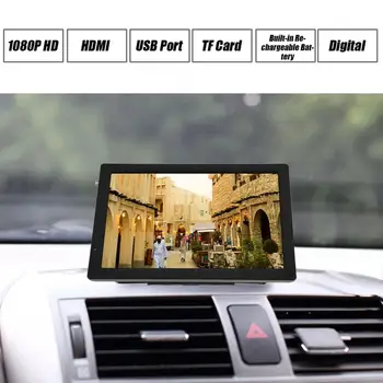 

Portable TV 14 Inch LCD Digital Television ATSC 1080P HD TV Digital Televisions HDMI Video Player 110-220V US for Home Car