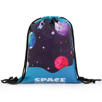 

backpack drawstring BAGS drawstring fashion printing travel softback men bags unisex Women's shoulder bag Letter knapsack new