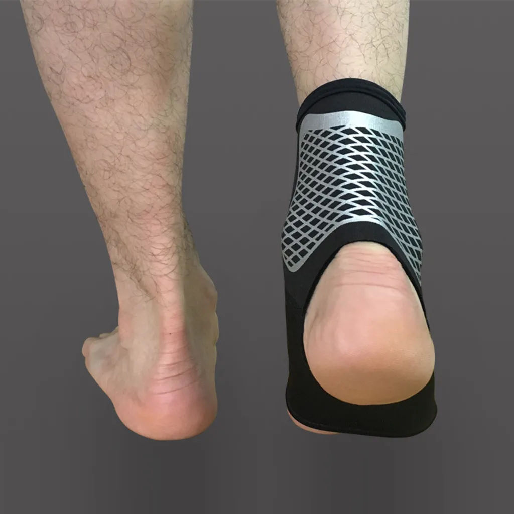 Спортивная безопасная Спортивная Защитная повязка эластичный защитный бандаж поддержка ног Спорт на открытом воздухе Баскетбол лодыжка#15