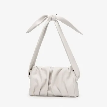 

Genuine Leather Women Bag\Handbag 2020 New Fashion Smcoking Female Cloud Bag Designer Lady Shoulder Crossbody Bag Clutch Bag