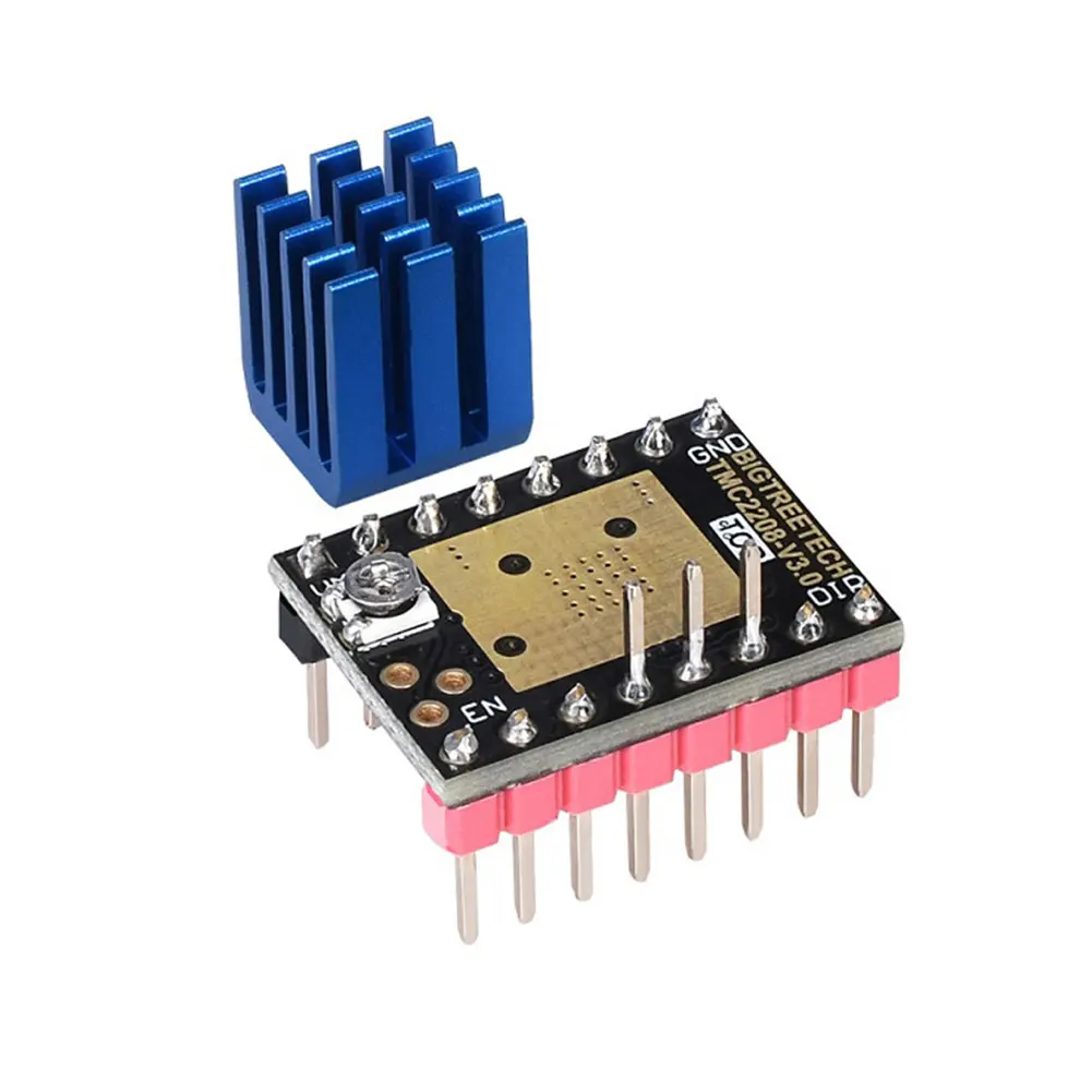 UART BIGTREETECH TMC2209 UART TMC2208 шаговый двигатель драйвер Stepsticks Mute VS TMC2130 TMC2100 для SKR V1.3 Pro Материнская плата - Цвет: UART