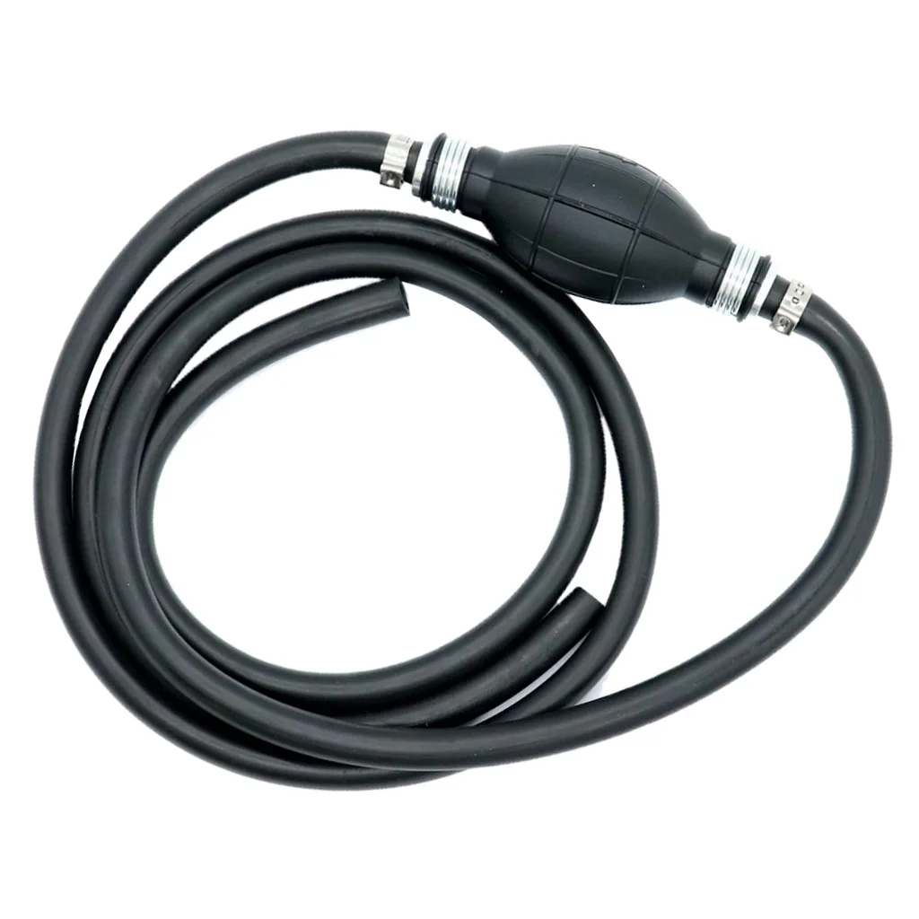 Auto Replacement Rubber Hand Diesel Primer Pump w/ Pipe Hose Manual Fuel Delivery AP3736