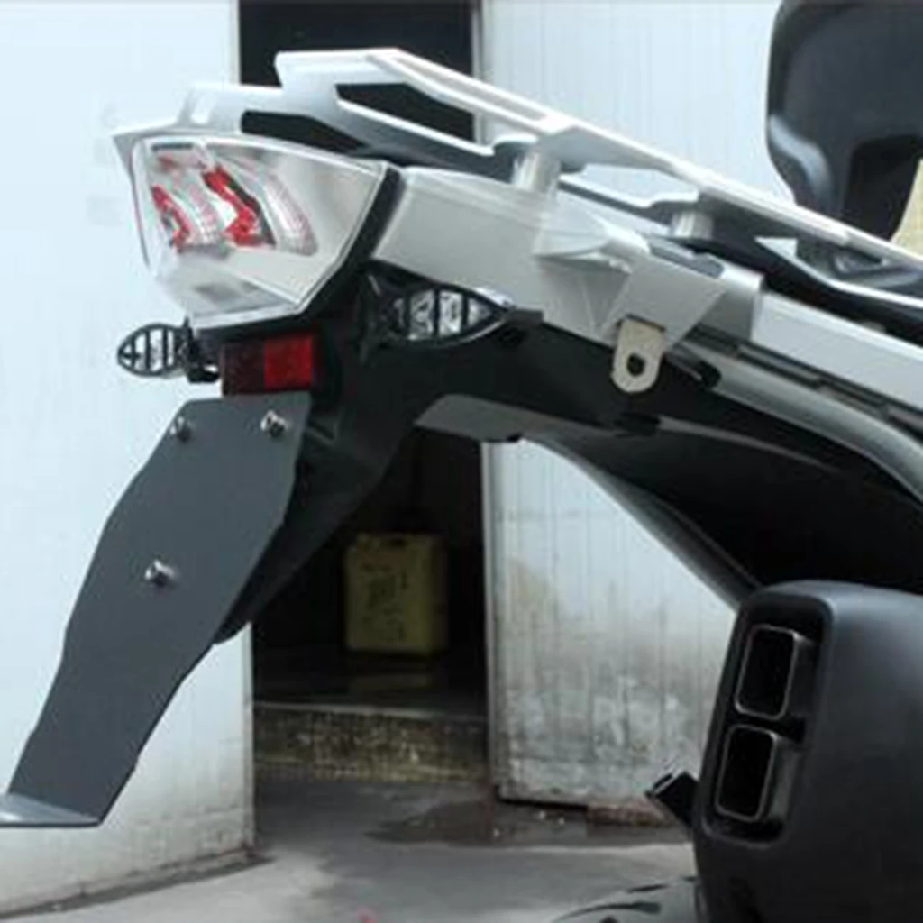 Motorcycle Mud Flap Fender Splash Guard For BMW R1200GS LC 14-17 Black