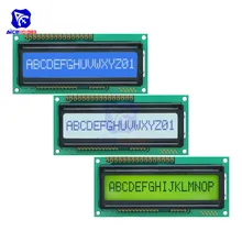 Diymore 1601 display lcd 16x1 personagem digital lcd módulo lcm stn splc780d ks0066 para arduino uno r3 impressora 3d 5 v