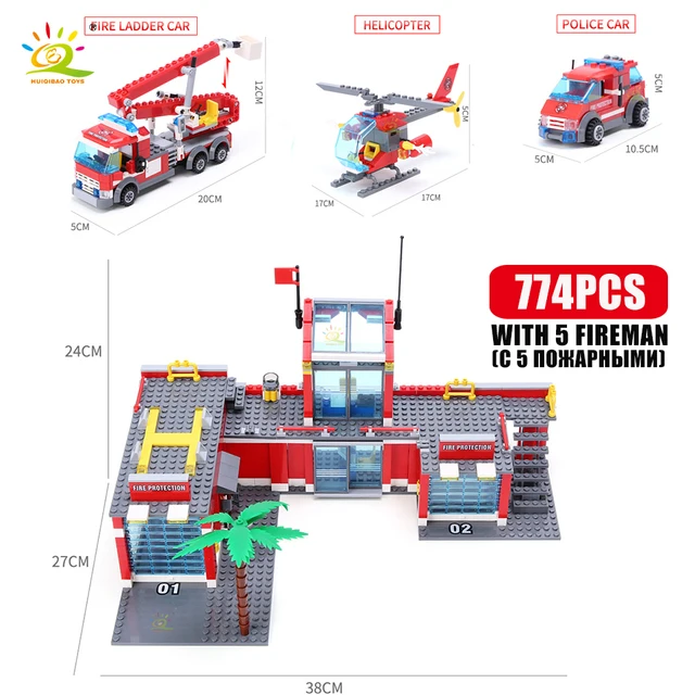 City Fire Station Blocks 5