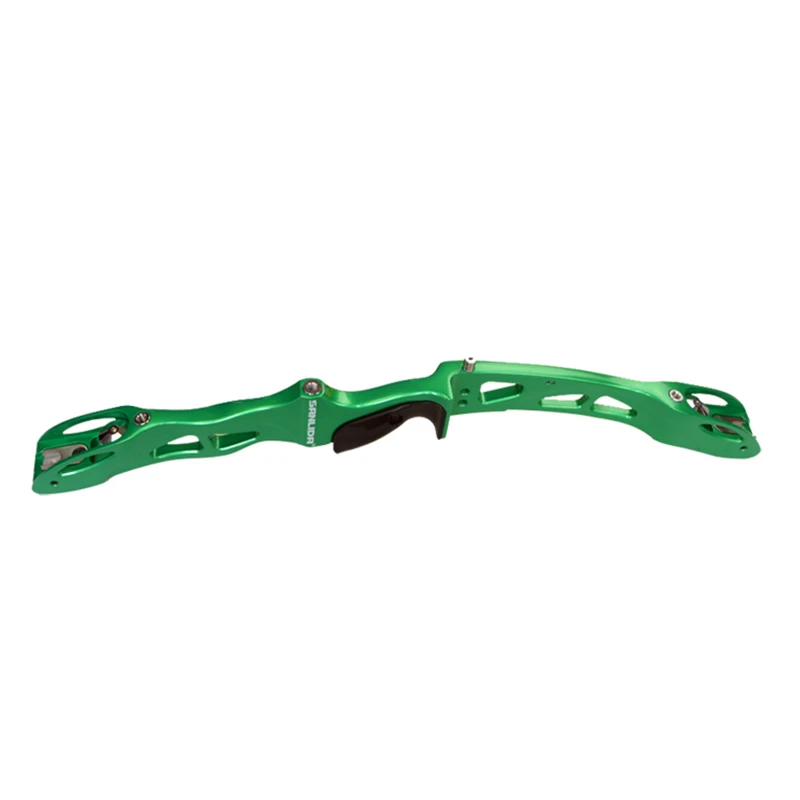 green 2" стрельба из лука лук ручка стояк ILF Демонтаж Изогнутый Лук спортивные соревнования стрельба принадлежности для охоты - Цвет: green