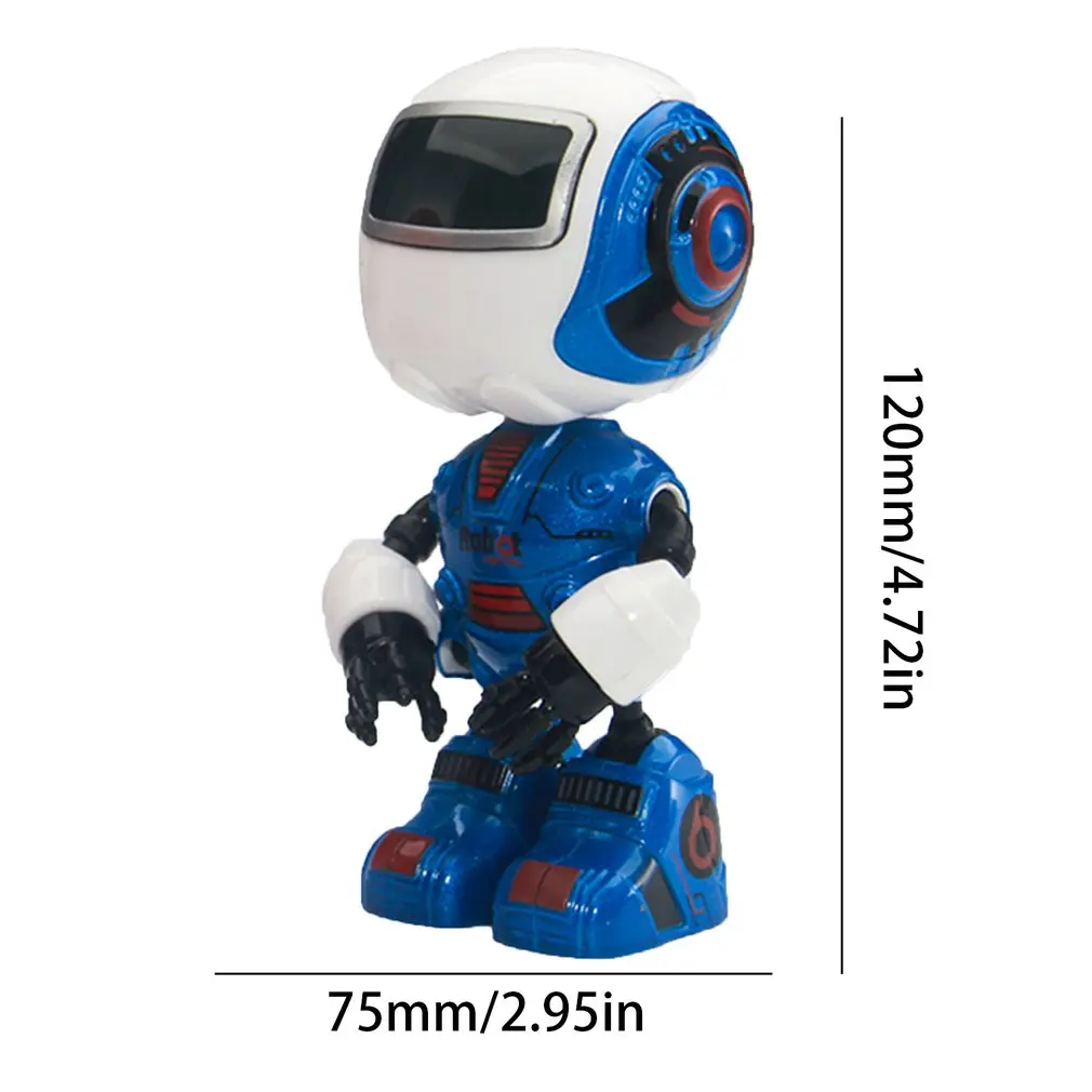 RC сплав робот сенсорный зондирования светодиодный глаза интеллектуальное голосовое "сделай сам", многофункциональная музыкальная модель игрушка детская игрушка в подарок