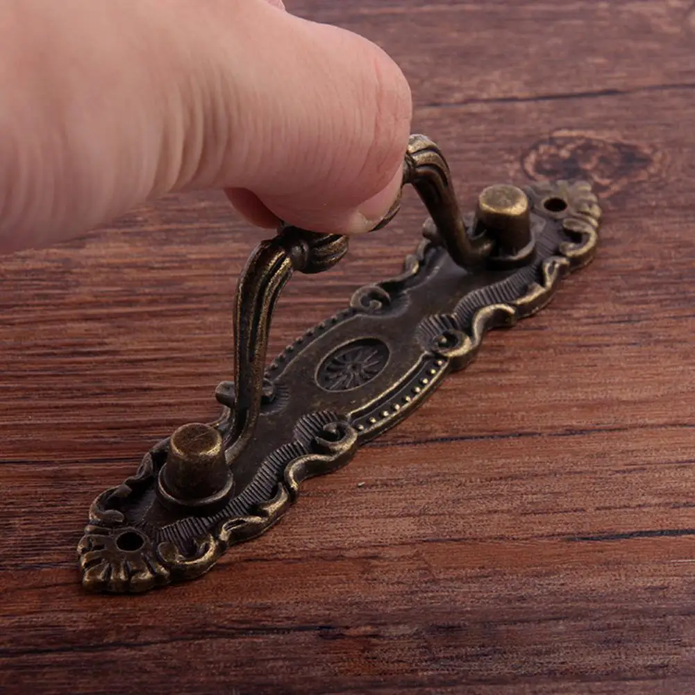 Antique Bronze Pull Handles For Drawer Cabinet Door Drawer Wardrobe Closet Box Pulls Pulls Wooden Bin Handles Handle Chest H2G3 furniture handles kitchen door handles